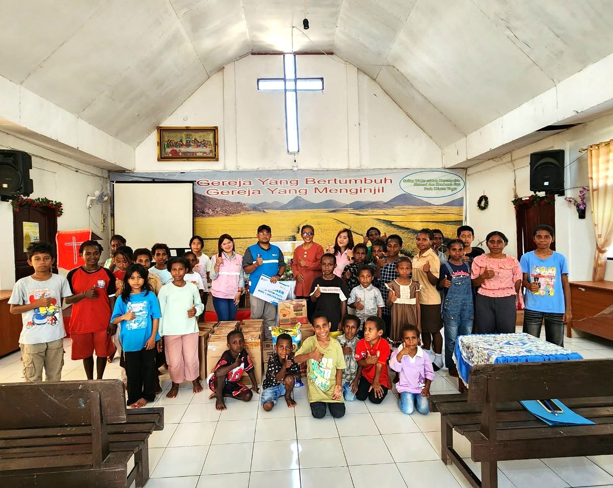 Semarak HUT ke-31 PLN IP, PLN Indonesia Power UBP Holtekamp Bersama Srikandi UBP Holtekamp Berbagi Kebahagiaan Dengan Anak Yatim dan Dhuafa
